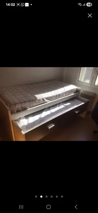 Cama nido con cajones