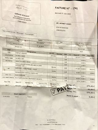 Abarth 595 Competizione Brembo Monza 2019