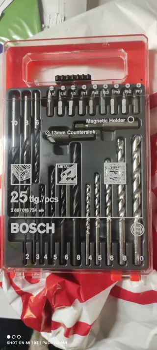 Conjunto Brocas y Puntas Bosch 25 pzs