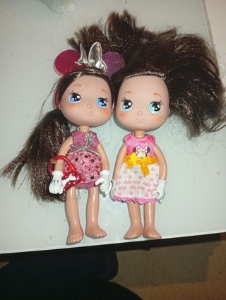 Lote de muñecas de famosa