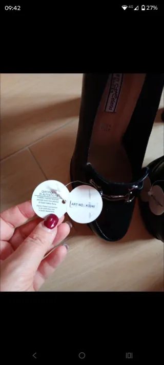 Scarpe donna Queen Helena tacco nero