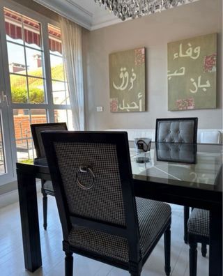 Mesa Comedor con sillas Roche Bobois