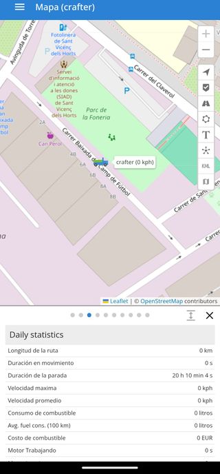 Control y mantenimiento para tu vehículo GPS