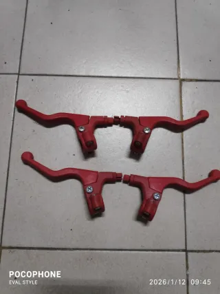 Manetas Freno Bicicleta Rojas (2uds)