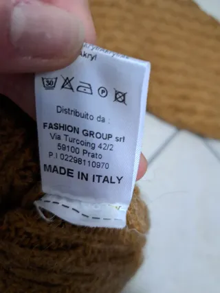 Maglione collo alto Gianni Lupo senape