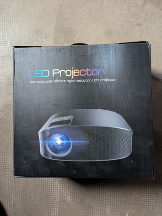Proyector LED Beamer King Gris