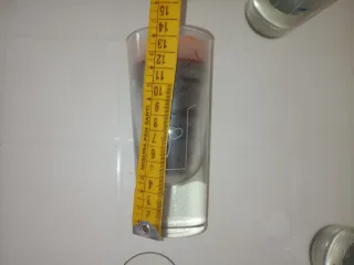 3 candele in vetro, set candele in bicchiere