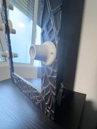 Espejo de tocador con luces LED