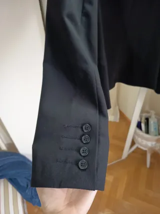 Americana blazer negra Mango Talla S