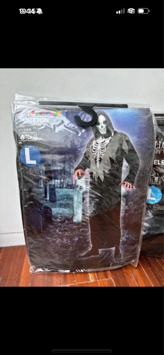 Disfraces familia esqueletos