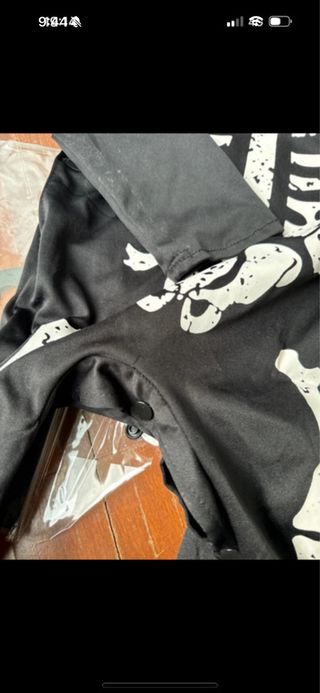 Disfraces familia esqueletos