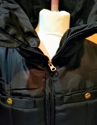 Giaccone piumino donna nero