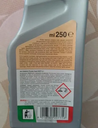 Fluido Freni DOT 5.1 Rhütten (2 bottiglie)