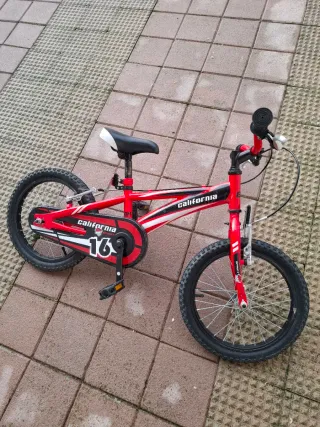 Bicicleta infantil California 16 pulgadas