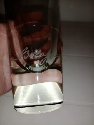 Bicchiere da amaro in vetro trasparente