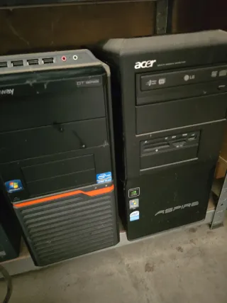 Torre Ordenador TPV HP Negra