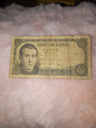 Billete 5 Pesetas Banco de España 1951