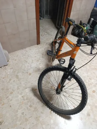 Bicicleta de Montaña Infantil Naranja