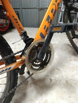 Bicicleta de Montaña Infantil Naranja