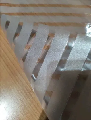 4 Metros lámina estática para vidrios