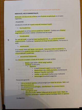 Apuntes Fonamentos Fisioterapia