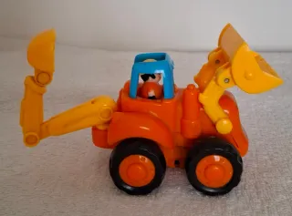 Ruspa Escavatore Giocattolo Arancione