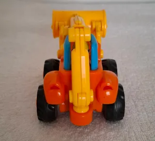 Ruspa Escavatore Giocattolo Arancione