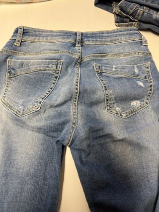 Jeans KATE blu strappati