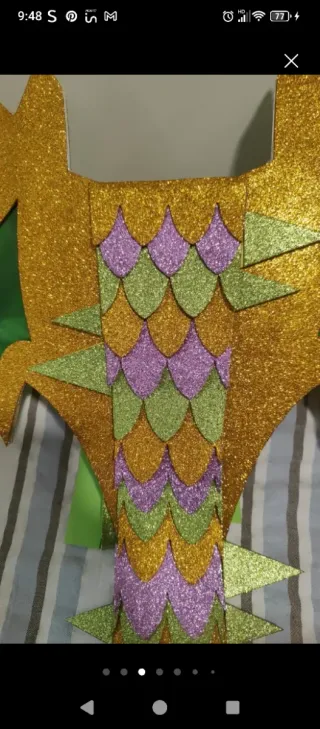 Trajes y disfraces Carnaval Diseño Corte materiale
