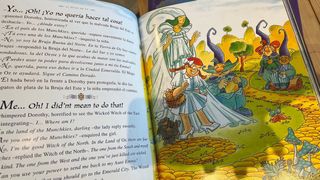 Colección cuentos bilingües inglés-español.