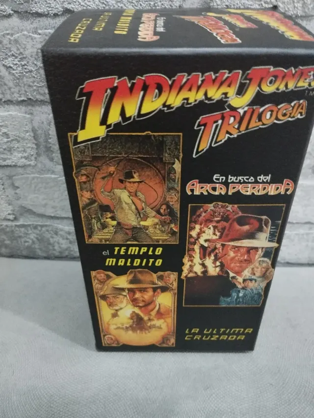 Indiana Jones Trilogía VHS