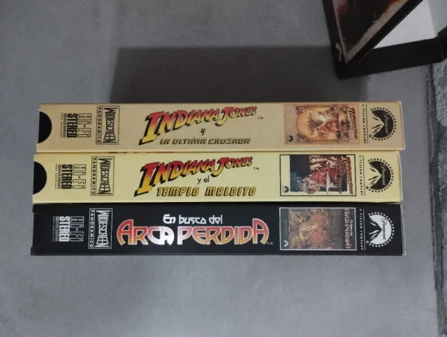 Indiana Jones Trilogía VHS