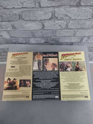 Indiana Jones Trilogía VHS