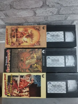 Indiana Jones Trilogía VHS
