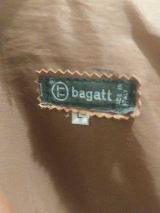 Giacca in pelle marrone