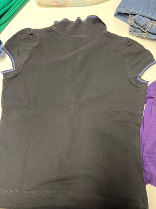 Maglietta nera con logo