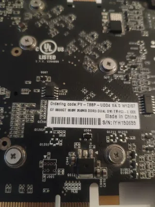 Tarjeta Gráfica XFX GeForce 8800 GT Alpha Dog