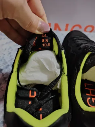 Scarpe Sun68 Uomo Nero Arancio