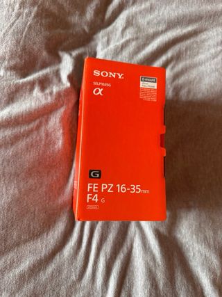 Sony 16-35mm F4 PZ G