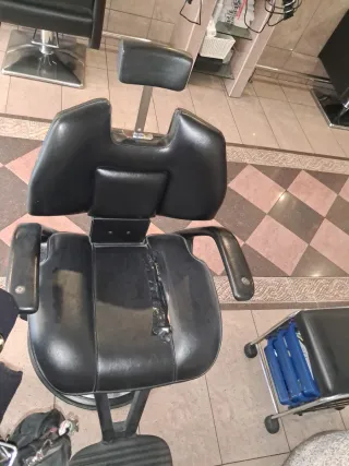 Silla peluqueria reclinable