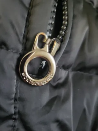 Bellissimo piumino donna nero vera piuma