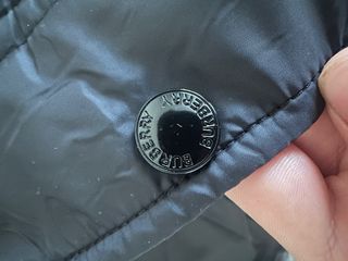 Piumino Burberry Nero