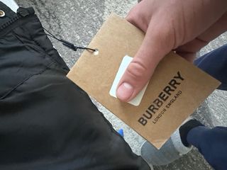 Piumino Burberry Nero
