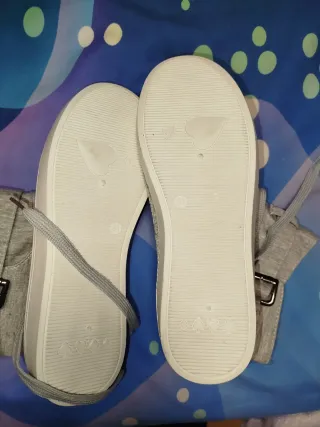 Botines grises mujer