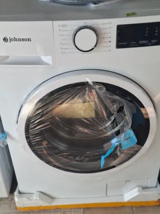 Lavadora 10kg Johnson Blanca