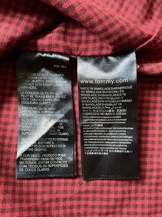 Camisa Tommy Hilfiger cuadros M
