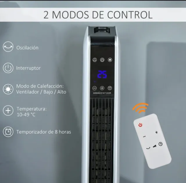 Calefactore elettrico a basso consumo