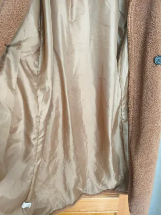 Abrigo marrón largo