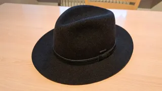 Cappello Bugatti lana grigio/nero