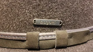 Cappello Bugatti lana grigio/nero